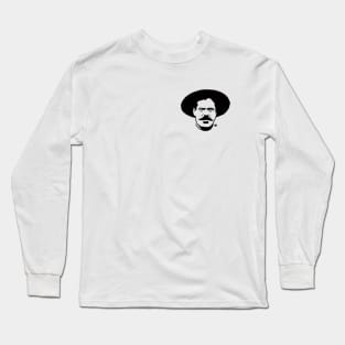 Pancho Villa in Digital Long Sleeve T-Shirt